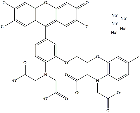 Fluo-3 (sodium salt) Structural