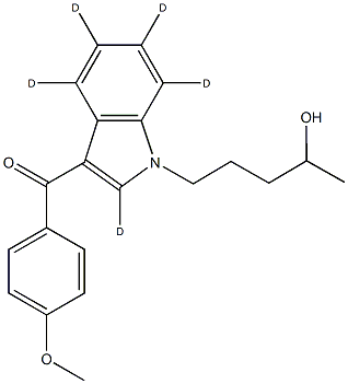 RCS-4 N-(4-hydroxypentyl) metabolite-d5 Structural