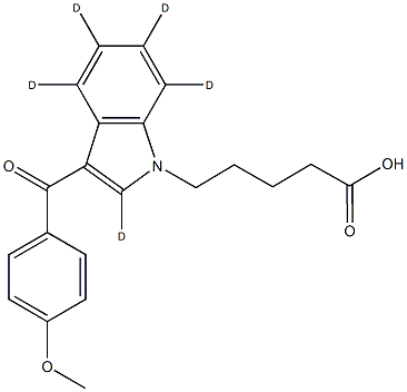 RCS-4 N-pentanoic acid metabolite-d5 Structural