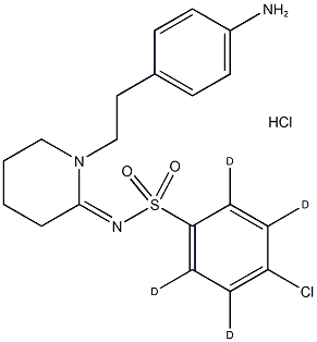W-19-d4 (hydrochloride) Structural
