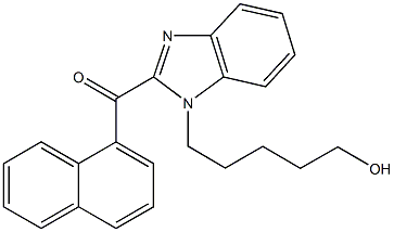 FUBIMINA N-(5-hydroxypentyl) metabolite Structural