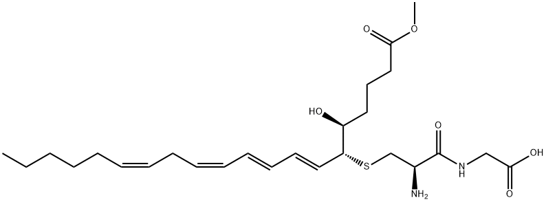 LEUKOTRIENE D4 METHYL ESTER Structural