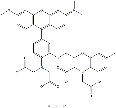 Rhod-2 (potassium salt) Structural