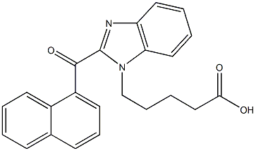 FUBIMINA N-pentanoic acid metabolite Structural