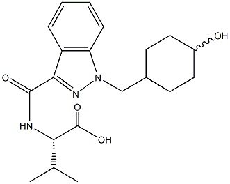 AB-CHMINACA metabolite M3A Structural
