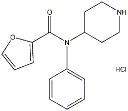 Furanyl norfentanyl (hydrochloride) Structural