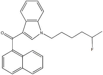 JWH 019 N-(5-fluorohexyl) isomer Structural