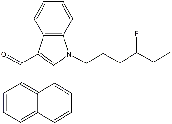 JWH 019 N-(4-fluorohexyl) isomer Structural