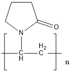 Polyvinylpyrrolidone Structural Picture