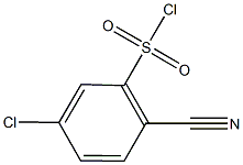 5-chloro-2-cyanobenzenesulfonyl chloride