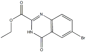 ethyl 6-bromo-4-oxo-3,4-dihydroquinazoline-2-carboxylate