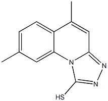 5,8-DIMETHYL[1,2,4]TRIAZOLO[4,3-A]QUINOLINE-1-THIOL