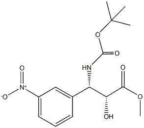 methyl (2R,3S)-3-[(tert-butoxycarbonyl)amino]-2-hydroxy-3-(3-nitrophenyl)propanoate