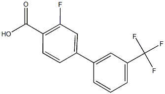 3-fluoro-3'-(trifluoromethyl)-1,1'-biphenyl-4-carboxylic acid