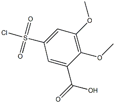 5-(chlorosulfonyl)-2,3-dimethoxybenzoic acid