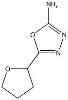 5-(oxolan-2-yl)-1,3,4-oxadiazol-2-amine Structural