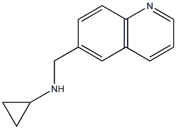 N-(quinolin-6-ylmethyl)cyclopropanamine