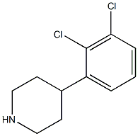 4-(2,3-dichlorophenyl)piperidine Structural