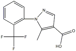 5-METHYL-1-[2-(TRIFLUOROMETHYL)PHENYL]-1H-PYRAZOLE-4-CARBOXYLIC ACID