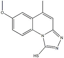 7-METHOXY-5-METHYL[1,2,4]TRIAZOLO[4,3-A]QUINOLINE-1-THIOL