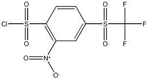 2-NITRO-4-[(TRIFLUOROMETHYL)SULFONYL]BENZENESULFONYL CHLORIDE