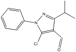 5-CHLORO-3-ISOPROPYL-1-PHENYL-1H-PYRAZOLE-4-CARBALDEHYDE