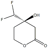 (4R)-4-(difluoromethyl)-4-hydroxytetrahydro-2H-pyran-2-one