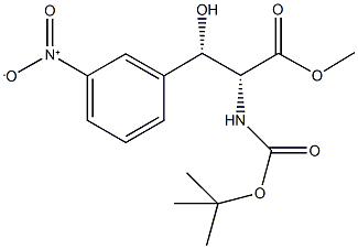 methyl (2R,3S)-2-[(tert-butoxycarbonyl)amino]-3-hydroxy-3-(3-nitrophenyl)propanoate