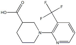 1-[3-(trifluoromethyl)pyridin-2-yl]piperidine-3-carboxylic acid