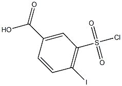 3-(chlorosulfonyl)-4-iodobenzoic acid