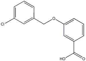 3-[(3-chlorophenyl)methoxy]benzoic acid