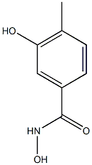 N,3-dihydroxy-4-methylbenzamide Structural