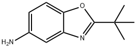 2-tert-butyl-1,3-benzoxazol-5-amine Structural