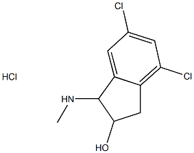 4,6-dichloro-1-(methylamino)indan-2-ol hydrochloride