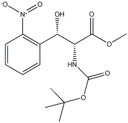 methyl (2R,3S)-2-[(tert-butoxycarbonyl)amino]-3-hydroxy-3-(2-nitrophenyl)propanoate