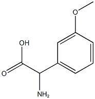 2-amino-2-(3-methoxyphenyl)acetic acid