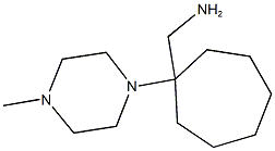 [1-(4-methylpiperazin-1-yl)cycloheptyl]methylamine