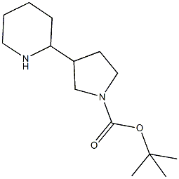 TERT-BUTYL 3-PIPERIDIN-2-YLPYRROLIDINE-1-CARBOXYLATE