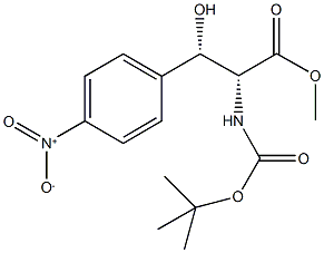 methyl (2R,3S)-2-[(tert-butoxycarbonyl)amino]-3-hydroxy-3-(4-nitrophenyl)propanoate