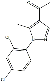 1-[1-(2,4-dichlorophenyl)-5-methyl-1H-pyrazol-4-yl]ethan-1-one