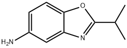 2-isopropyl-1,3-benzoxazol-5-amine Structural