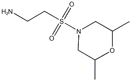 2-[(2,6-dimethylmorpholin-4-yl)sulfonyl]ethanamine