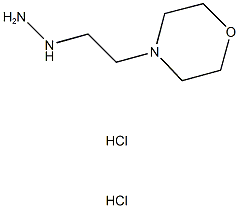 4-(2-hydrazinoethyl)morpholine dihydrochloride Structural