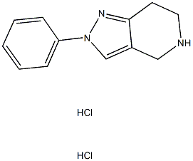 2-phenyl-4,5,6,7-tetrahydro-2H-pyrazolo[4,3-c]pyridine dihydrochloride