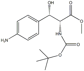 methyl (2R,3S)-3-(4-aminophenyl)-2-[(tert-butoxycarbonyl)amino]-3-hydroxypropanoate