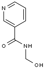 N-(hydroxymethyl)pyridine-3-carboxamide Structural