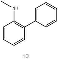 N-methyl-2-phenylaniline hydrochloride Structural