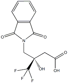 (3S)-3-[(1,3-DIOXO-1,3-DIHYDRO-2H-ISOINDOL-2-YL)METHYL]-4,4,4-TRIFLUORO-3-HYDROXYBUTANOIC ACID