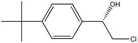 (1S)-1-(4-TERT-BUTYLPHENYL)-2-CHLOROETHANOL Structural