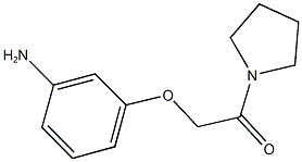 3-(2-oxo-2-pyrrolidin-1-ylethoxy)aniline